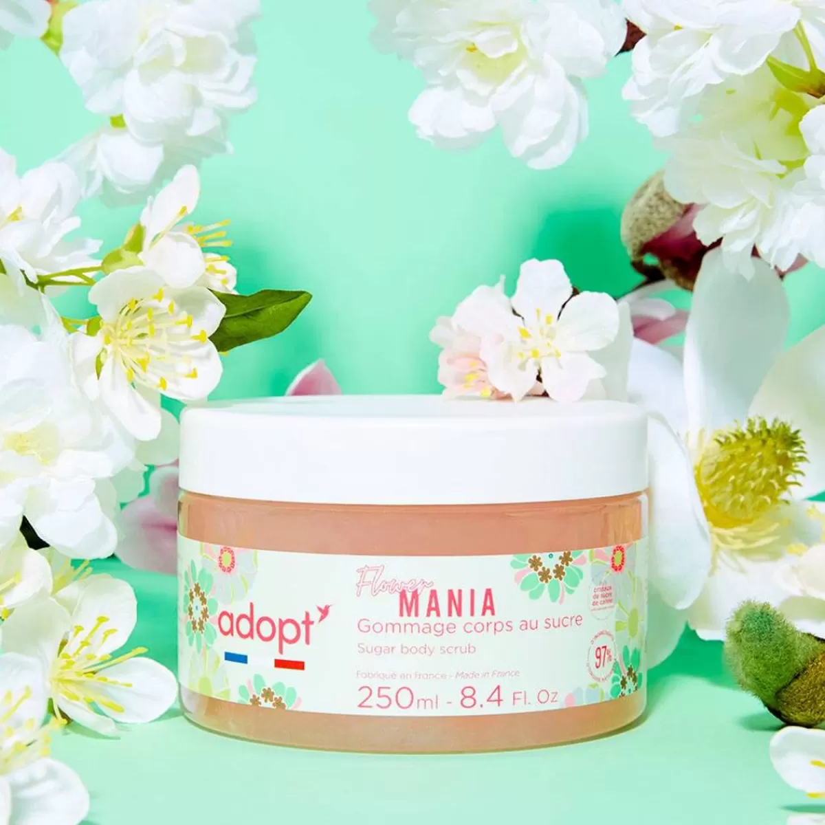 Adopt Flower Mania^ Exfoliating