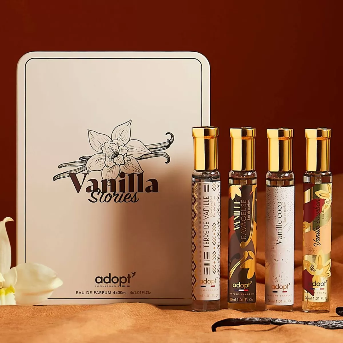 Adopt Vanilla Stories^ Perfume Set