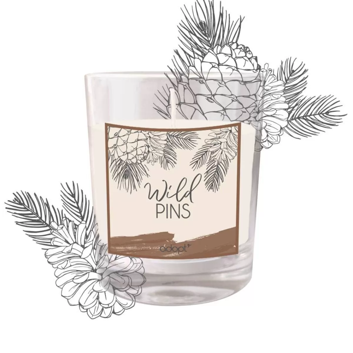 Adopt Wild Pins^ Scented Candle